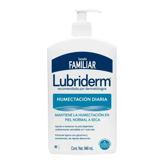 LUBRIDERM HUMECTACIÓN DIARIA 946 ML