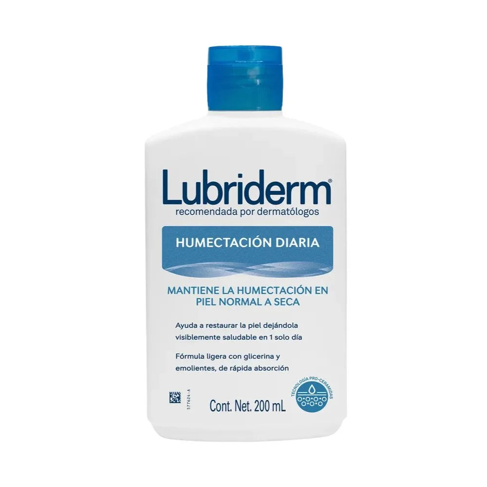 LUBRIDERM HUMECTACIÓN DIARIA 200 ML