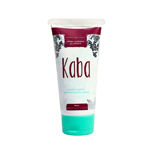 CREMA CORPORAL ACLARANTE KABA 60 ML