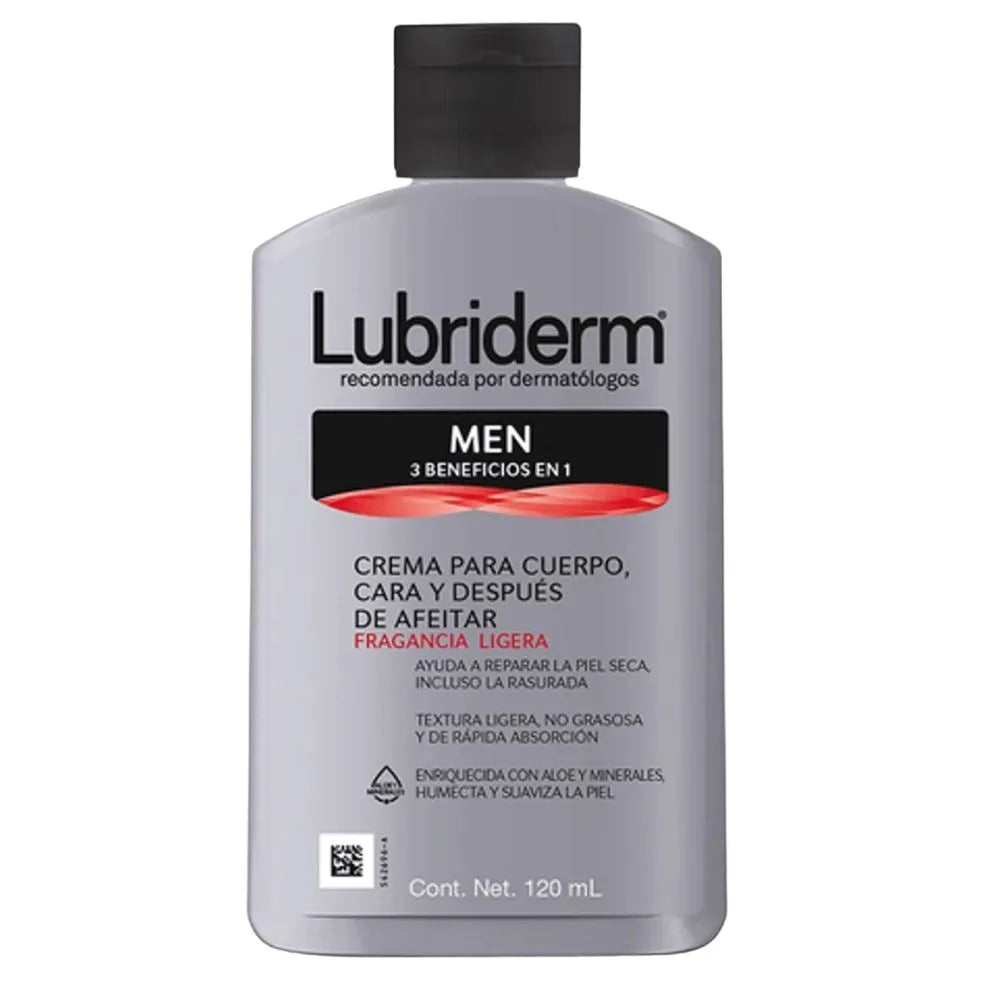 LUBRIDERM MEN 120 ML
