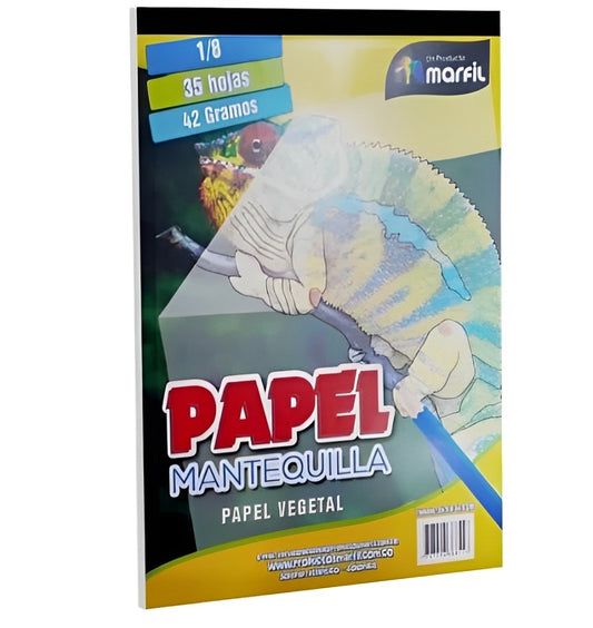 BLOCK MANTEQUILLA MARFIL * 35H