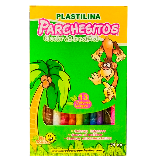 PLASTILINA PARCHESITO * 13 LARGA