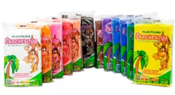 PLASTILINA PARCHESITOS * 125CC PAN
