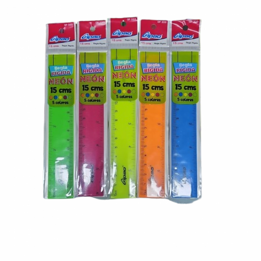 REGLA GIPAO FLEXIBLE 15 CM