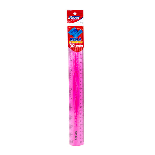 REGLA GIPAO FLEXIBLE 30CM GP330