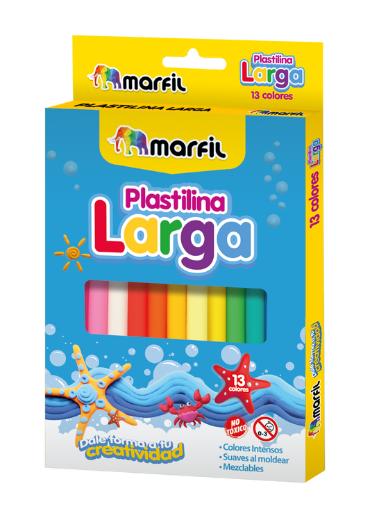 PLASTILINA MARFIL * 13 LARGA