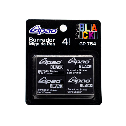 BORRADOR GIPAO BLACK KIT * 4 GP754