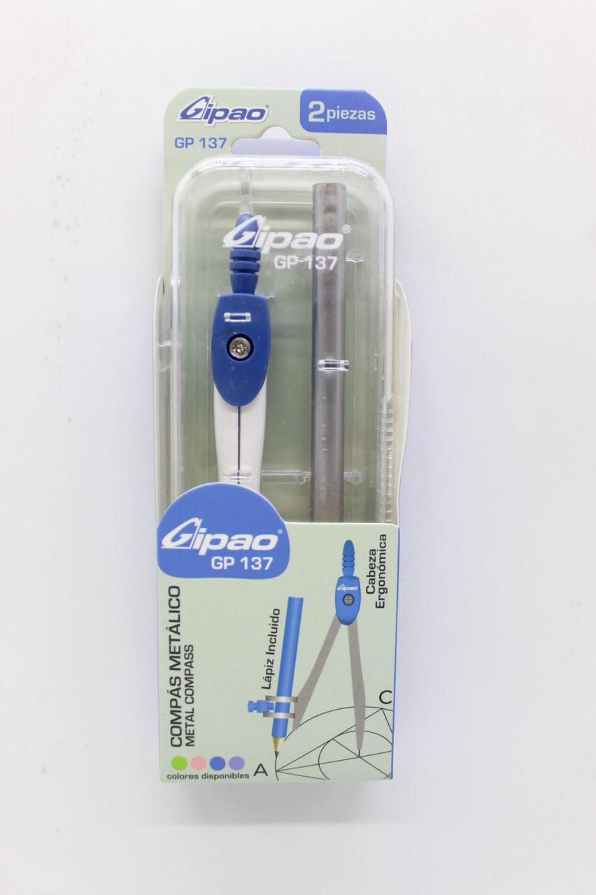 COMPAS GIPAO LAPIZ COLORES GP137