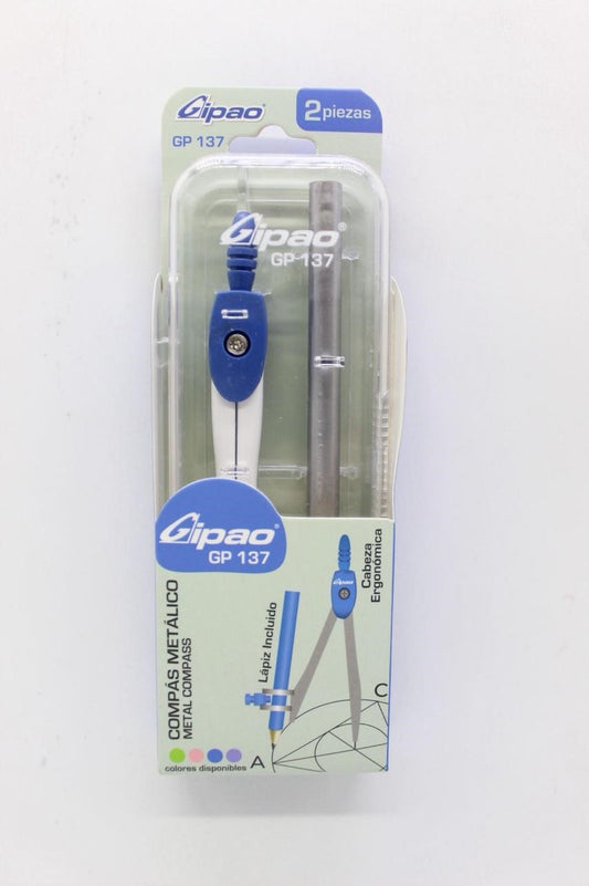 COMPAS GIPAO LAPIZ COLORES GP137