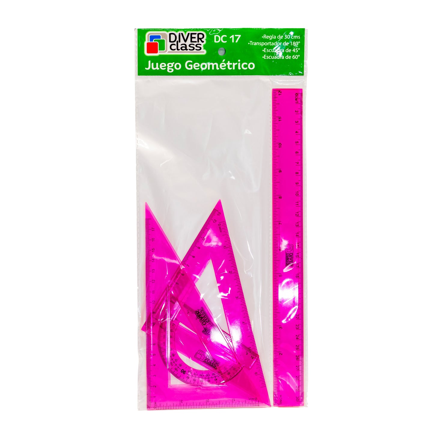 JUEGO GEOMETRICO DIVERCLAS ECONOMICO DC 17