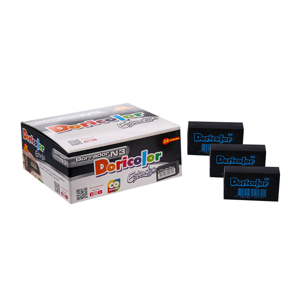 BORRADOR DORICOLOR N3 UND