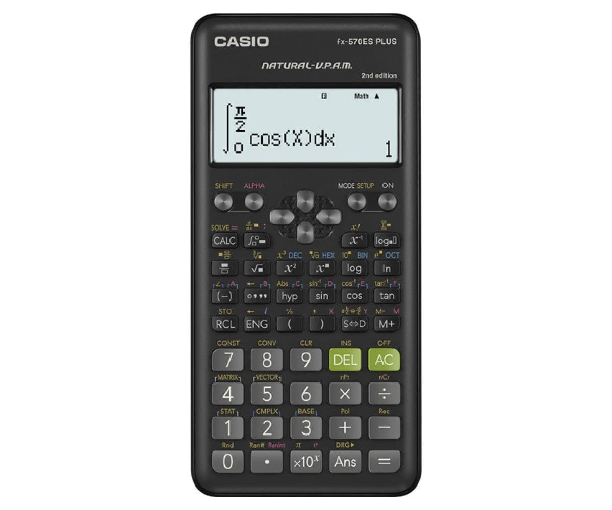 CALCULADORA CASIO 570ES PLUS 417 FUNCION