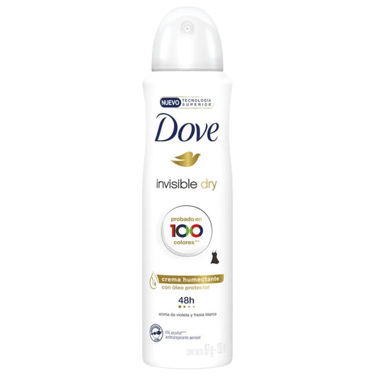 DESODORANTE DOVE INVISIBLE DRY 150 ML