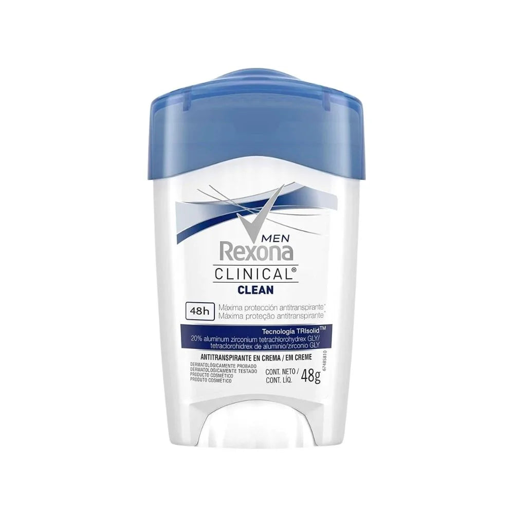 DESODORANTE REXONA CLINICAL CLEAN MEN 48 G