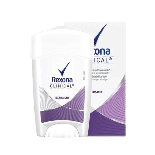 DESODORANTE REXONA CLINICAL EXTRA DRY 48 G