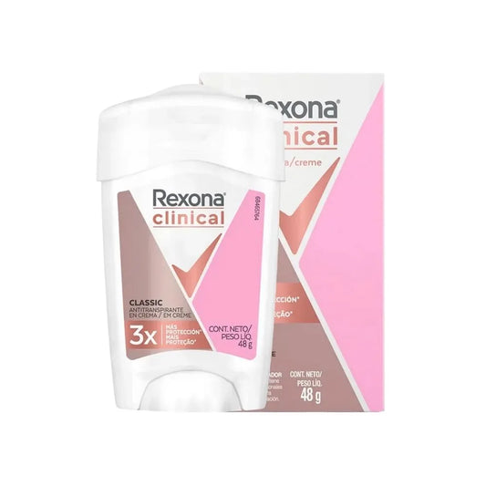 DESODORANTE REXONA CLINICAL CLASSIC ROSADO