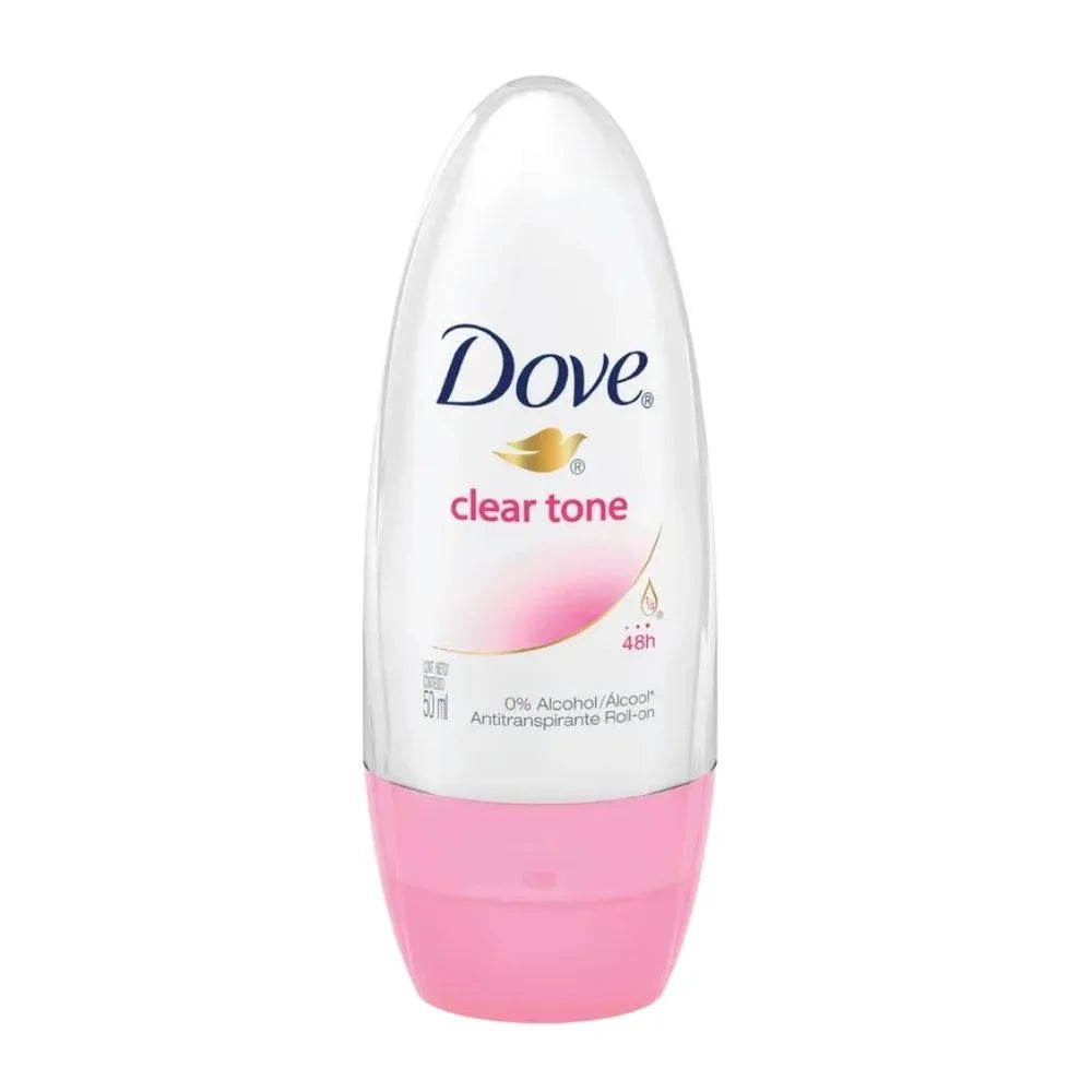 DESODORANTE DOVE CLEAR TONE ROLLON 50 ML