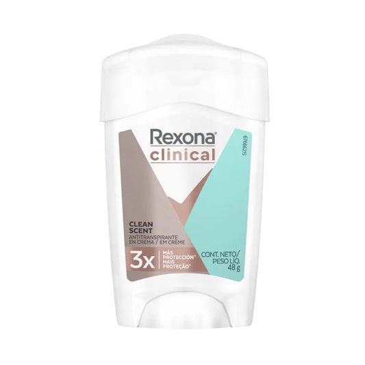 DESODORANTE REXONA CLINICAL CLEAN SCENT 48 G