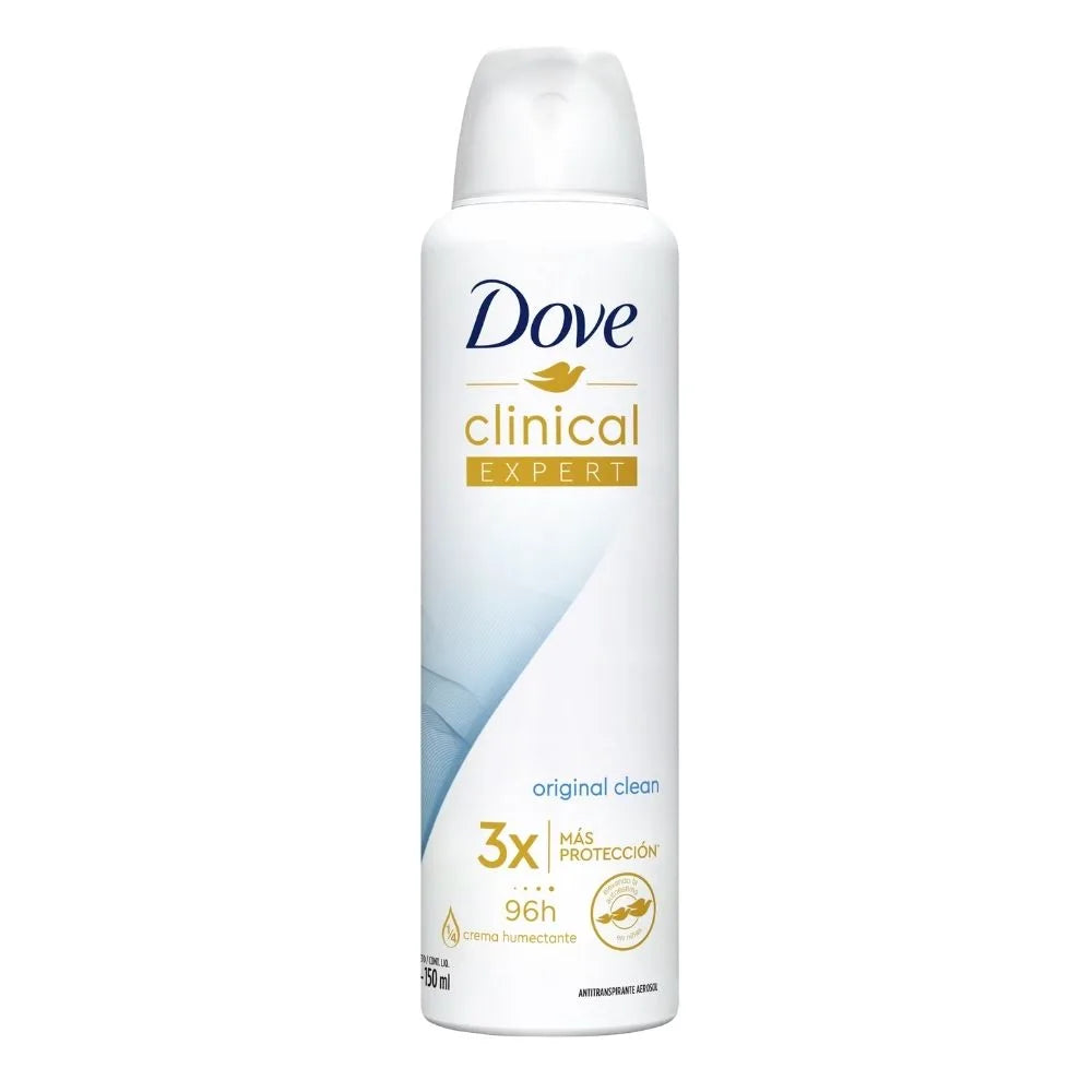 DESODORANTE DOVE CLINICAL EXPERT AEROSOL 150 ML