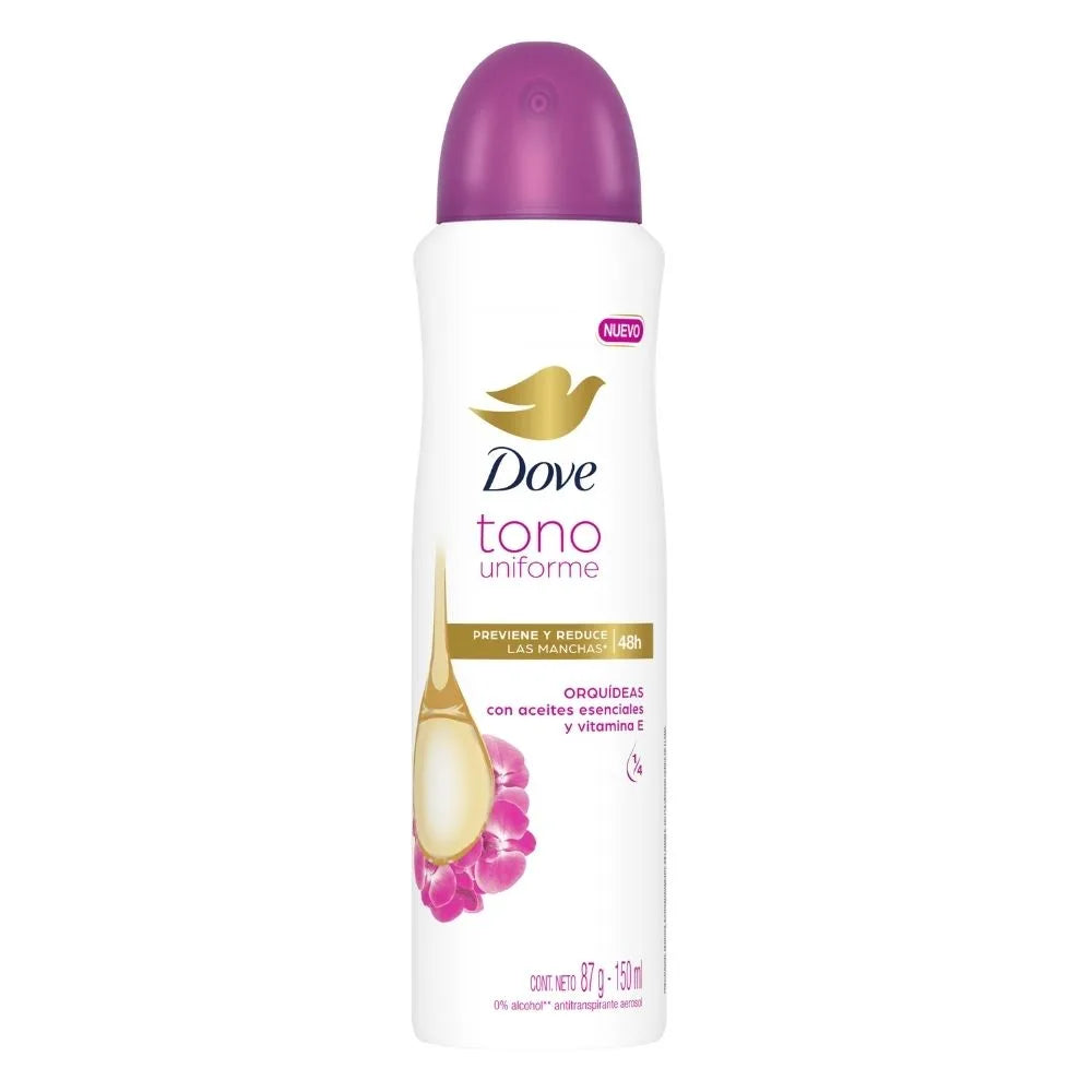 DESODORANTE DOVE TONO UNIFORME AEROSOL 150 ML