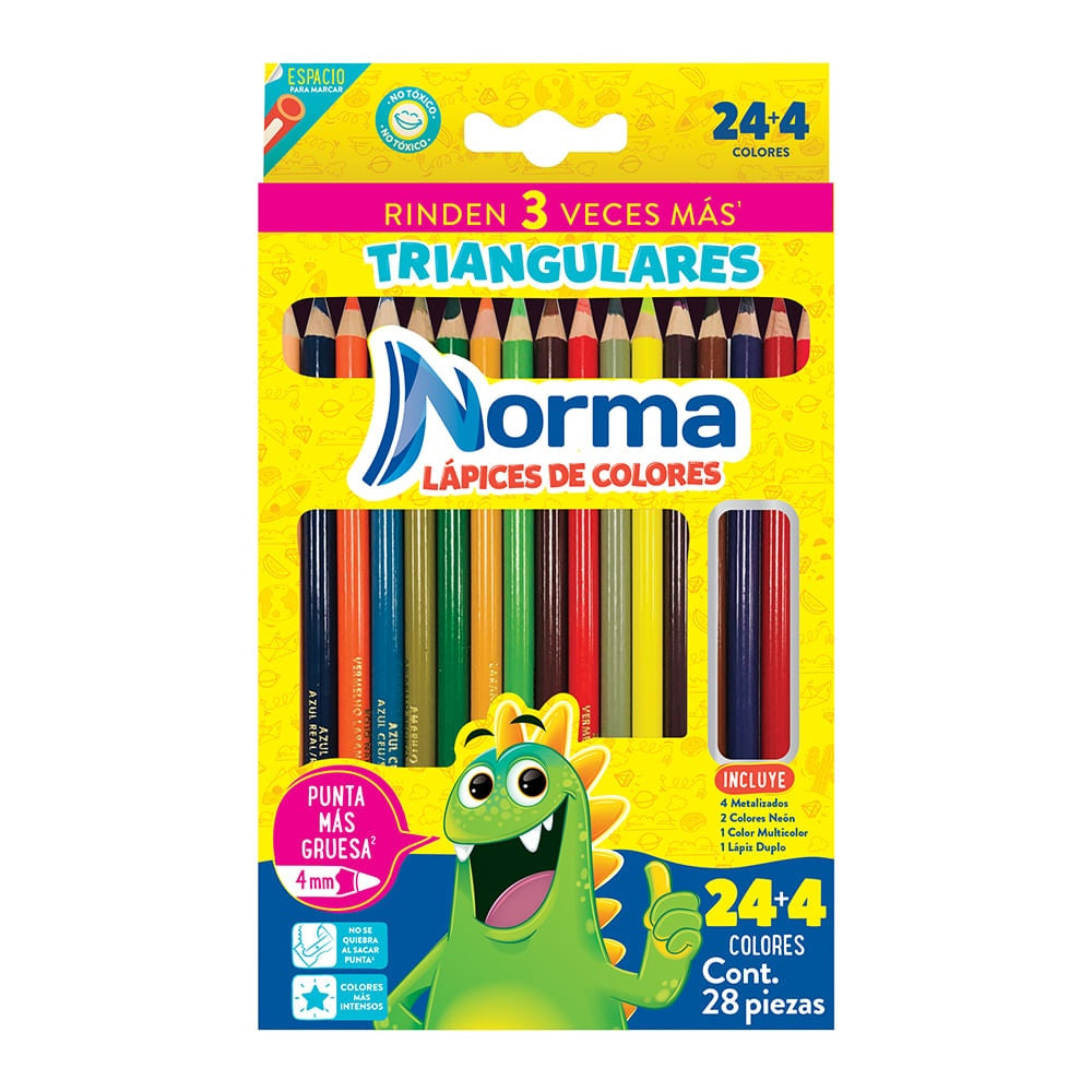 COLOR NORMA * 24 UNIPUNTA 24 + 4