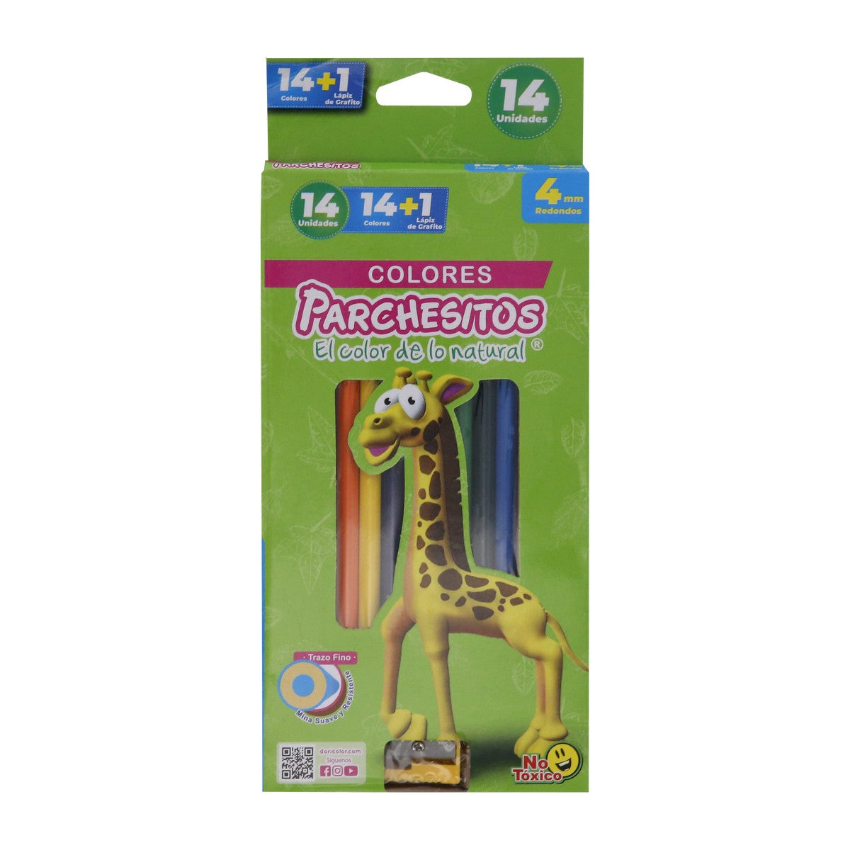 COLOR PARCHESITOS * 15 UNIPUNTA 4MM
