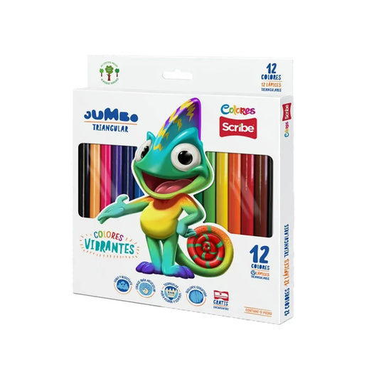 COLOR SCRIBE * 12 JUMBO