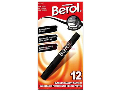 MARCADOR BEROL PERMANENTE NEGRO