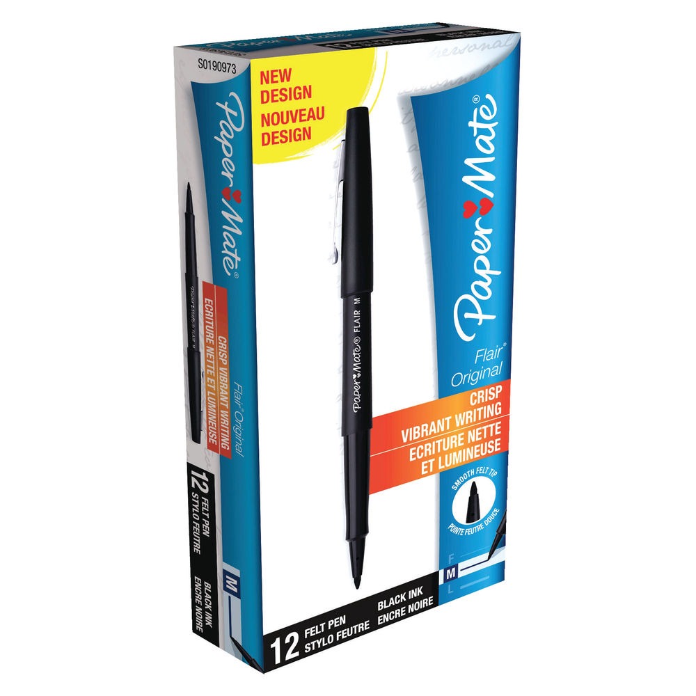 MICROPUNTA PAPER MATE FLAIR NEGRO