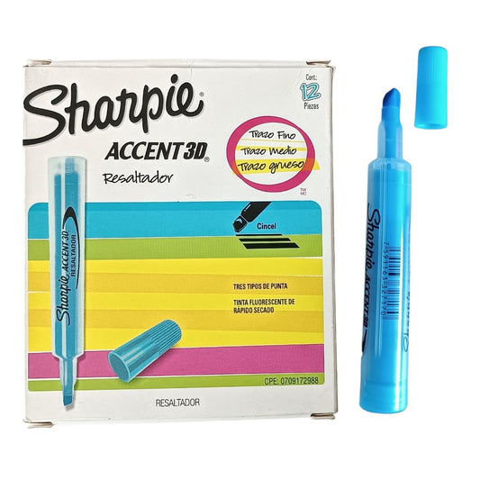 RESALTADOR SHARPIE AZUL