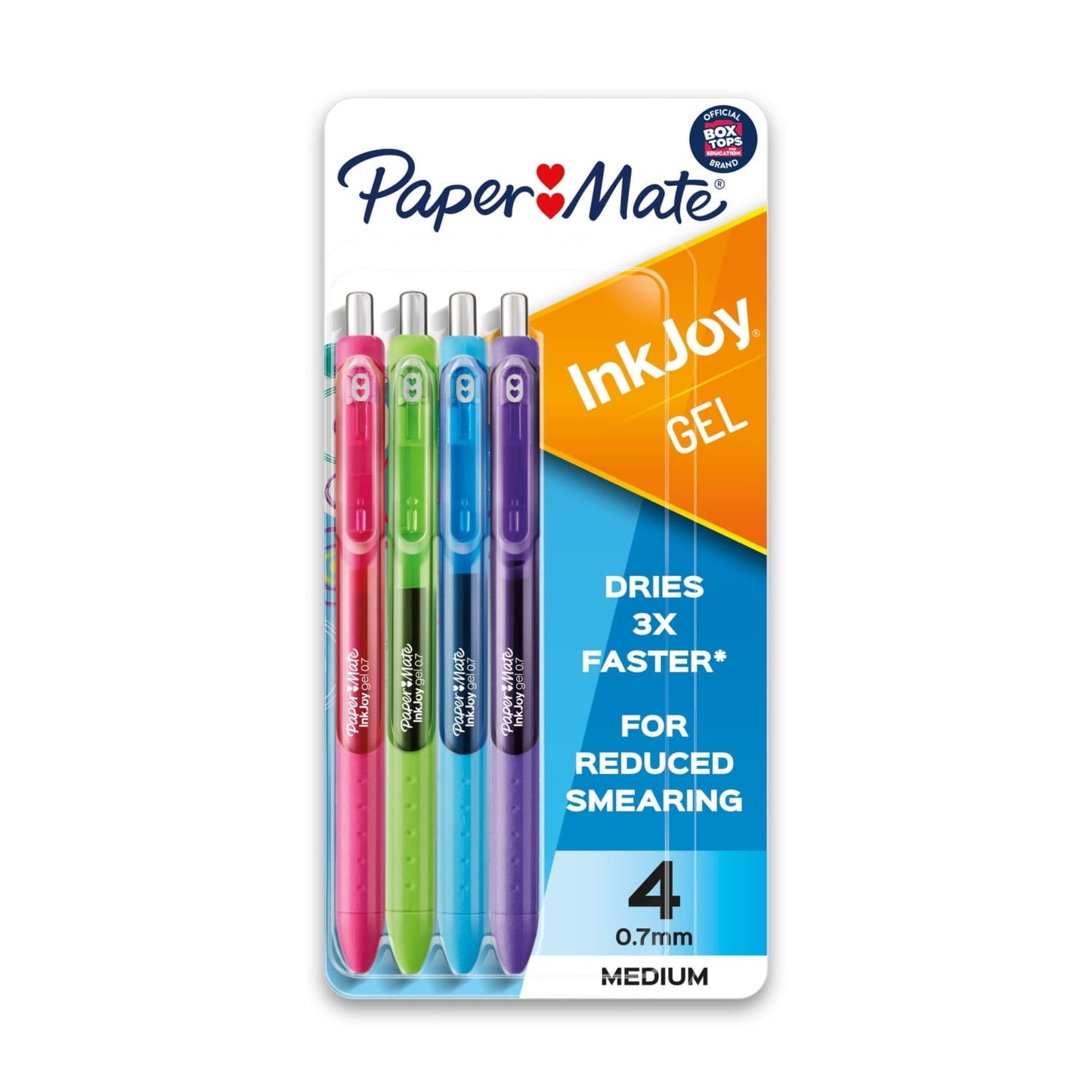 LAPICERO PAPER MATE GEL INKJOY 0.7 RT BLISTER * 4