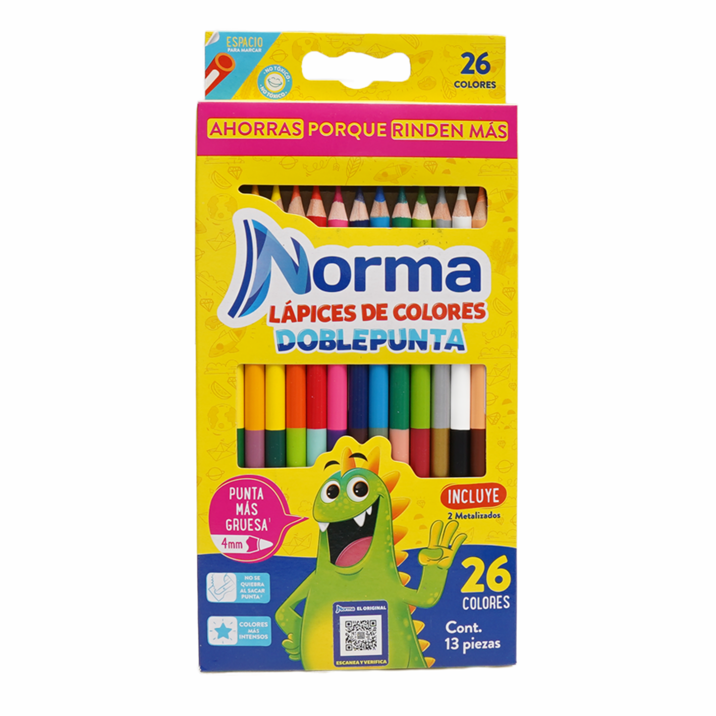 COLOR NORMA * 13 DOBLE PUNTA NUEVA PRESENTACION