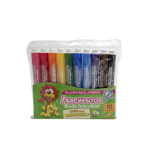 PLUMON PARCHESITOS * 10 JUMBO