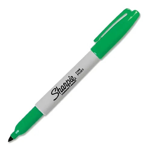 MARCADOR SHARPIE PUNTA FINA NEGRO UND