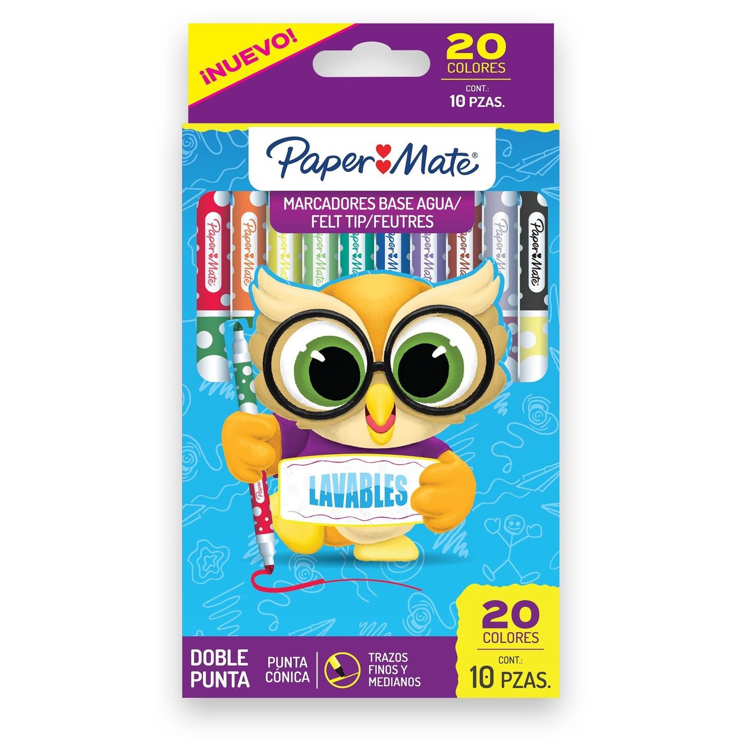 PLUMON PAPER MATE D/P * 10 UND