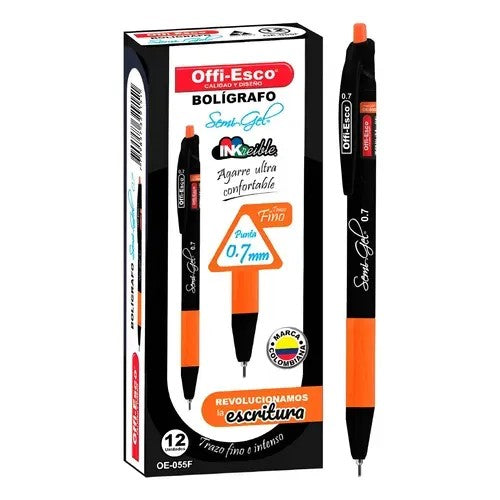 LAPICERO OFFI-ESCO RT 0.7 OE055F UND