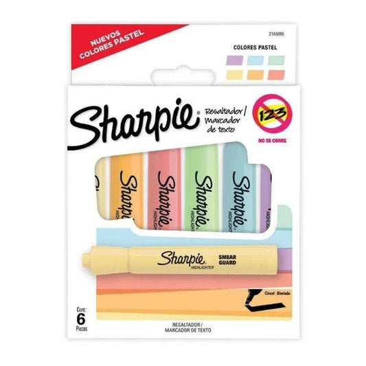 RESALTADOR SHARPIE PASTEL UND