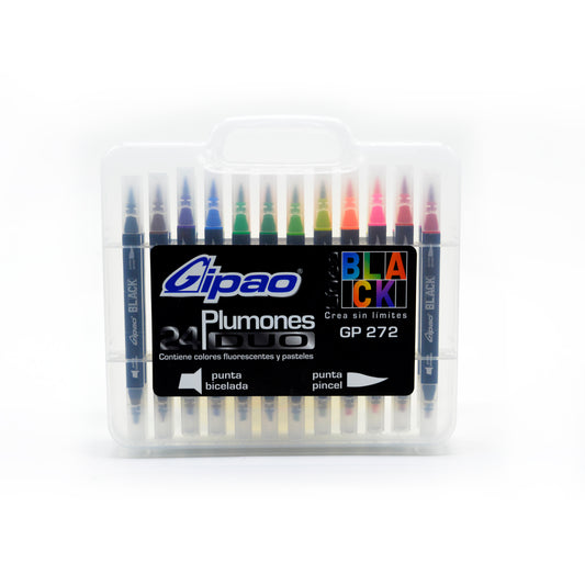 PLUMON DUO GIPAO BLACK * 24 GP272