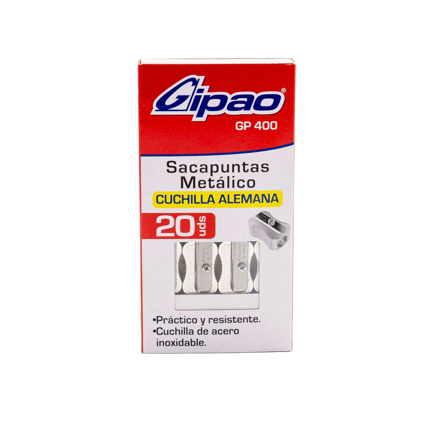 SACAPUNTA GIPAO METALICO GP400