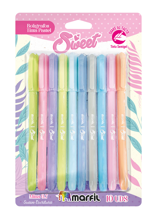 LAPICERO MARFIL PASTEL 0.7 ESTUCHE * 10