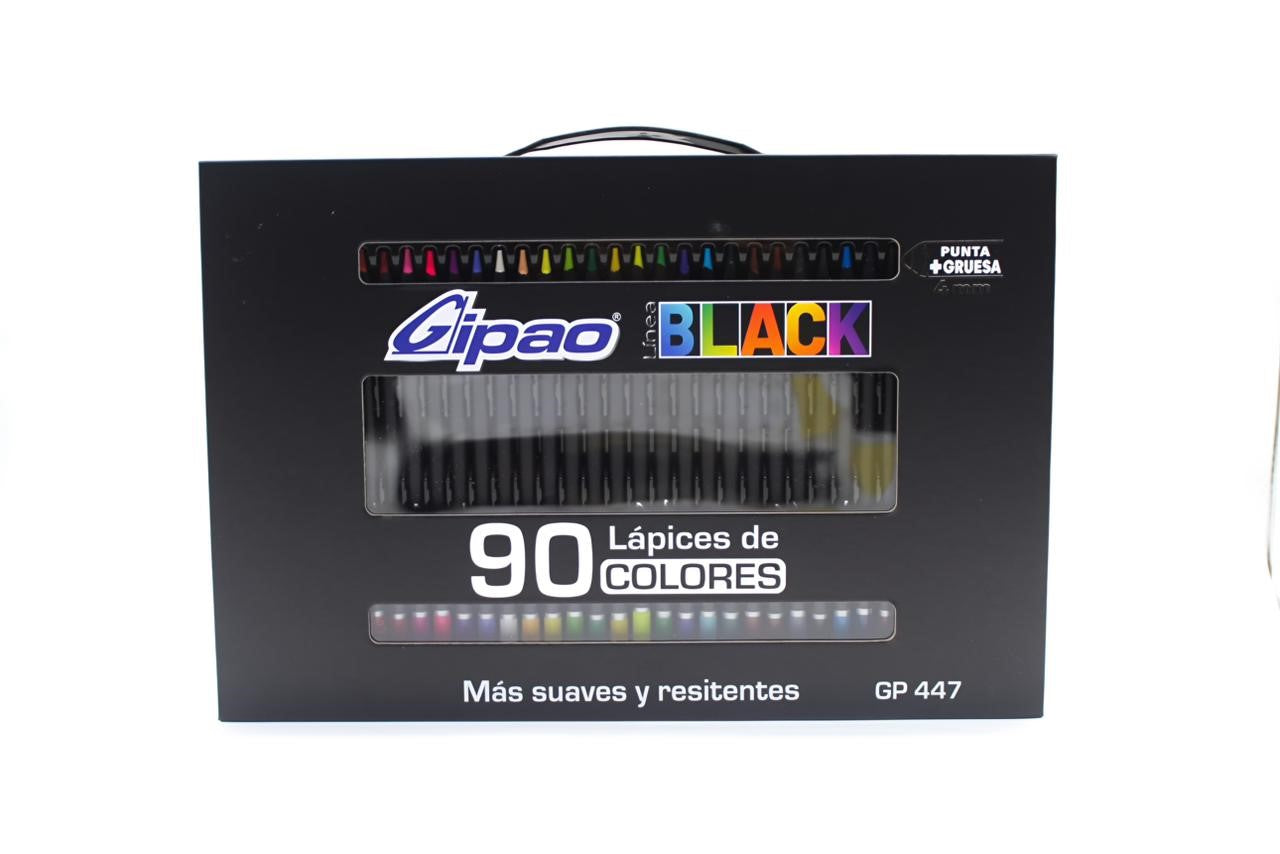 COLOR BLACK GIPAO * 90 4MM GP447
