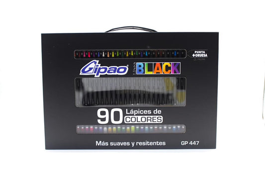 COLOR BLACK GIPAO * 90 4MM GP447