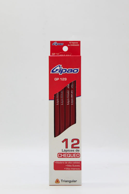 LAPIZ GIPAO ROJO GP129