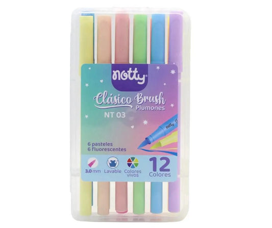PLUMON NOTTY PUNTA PINCEL * 12 NT03