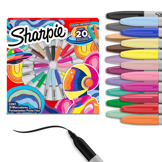 RULETA SHARPIE * 20 NUEVA PRESENTANCION