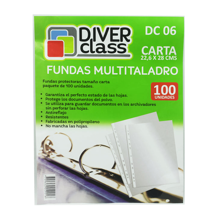 BOLSILLO CATALOGO DIVERCLASS CARTA PAQ * 100