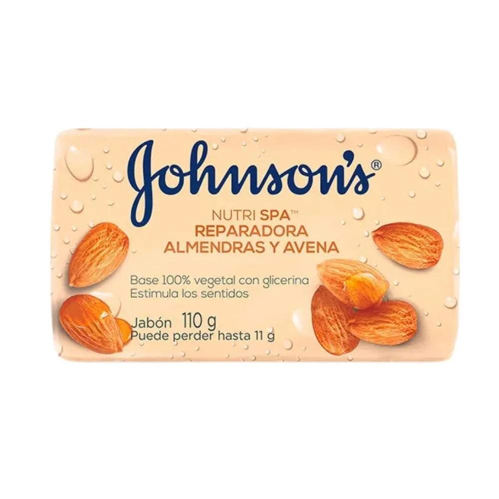 JABÓN JOHNSON'S ADULTO ALMENDRAS Y AVENA 110 G