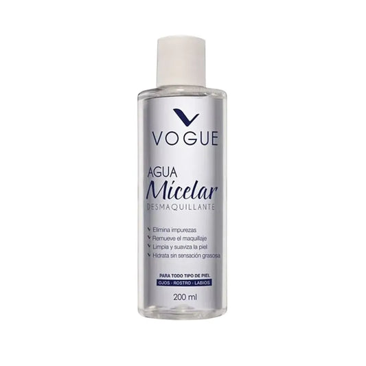 AGUA MICELAR DESMAQUILLANTE VOGUE 200 ML