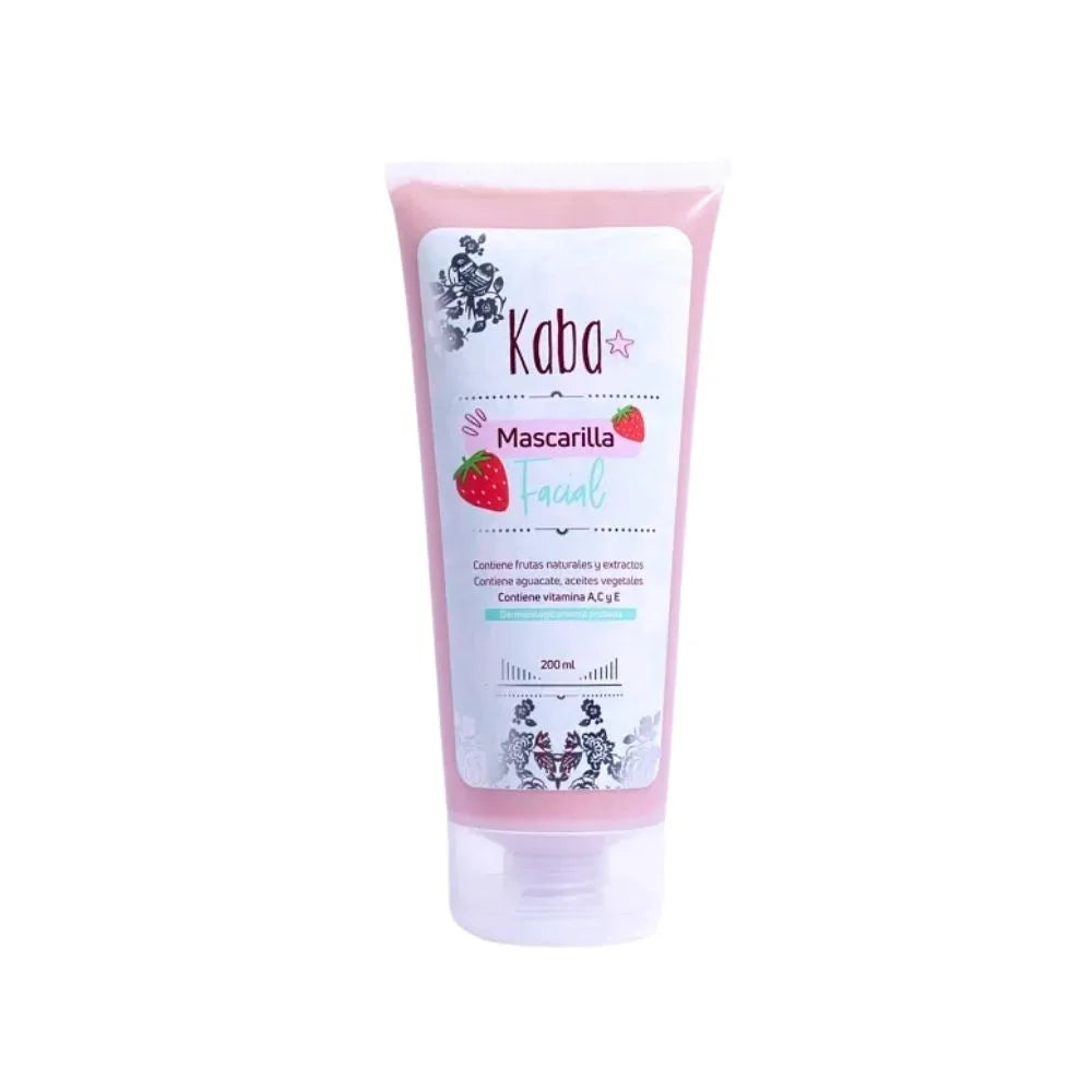 MASCARILLA FACIAL KABA DE FRUTOS ROJOS 200 ML