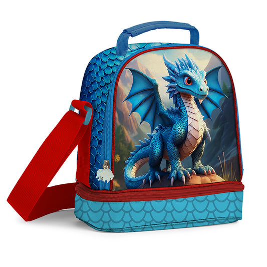 LONCHERA SCRIBE MASTER KIDS DRAGON/SIRENA/MELODY